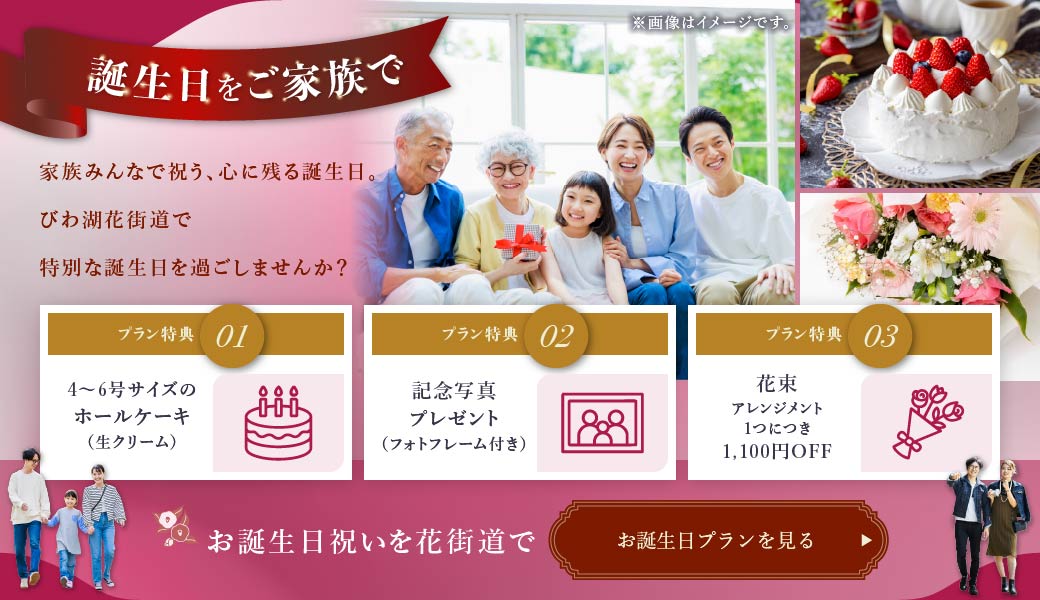 お誕生日プランをみる