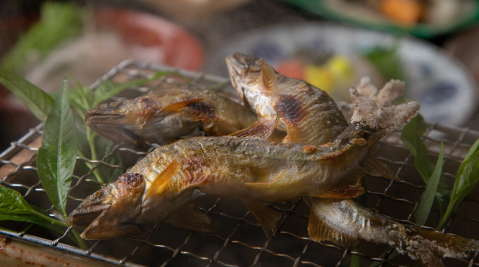 Delicacies from Lake Biwa