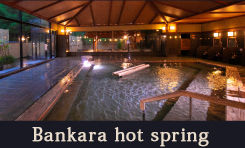 Bankara hot spring