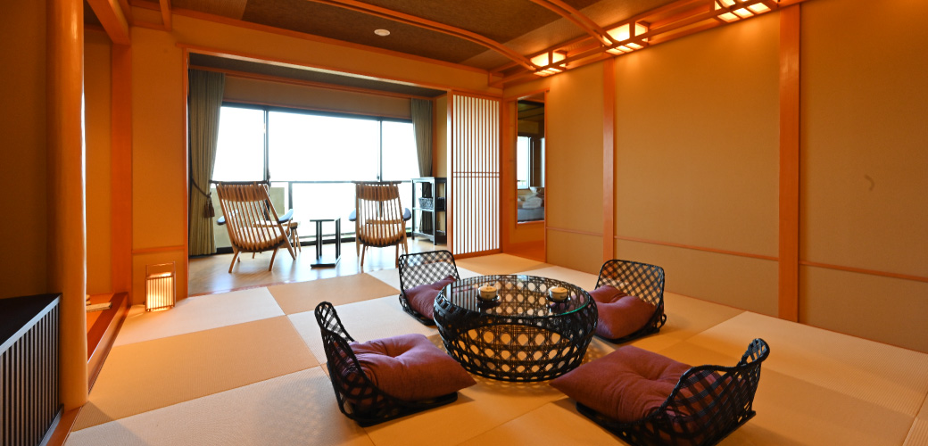 Japanese-Western Standard Suite with an Open-Air Hot Spring Bath