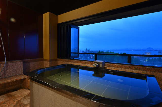 ・5th floor- premium floor Deluxe Japanese-Western Style Suite with an Open-Air Hot Spring Bath